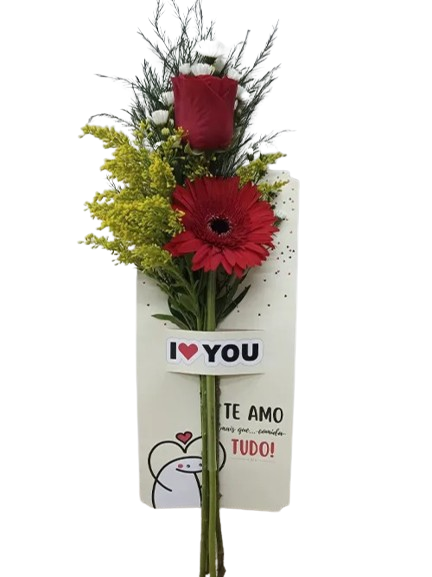 Ramalhete Cartão Com Carinho